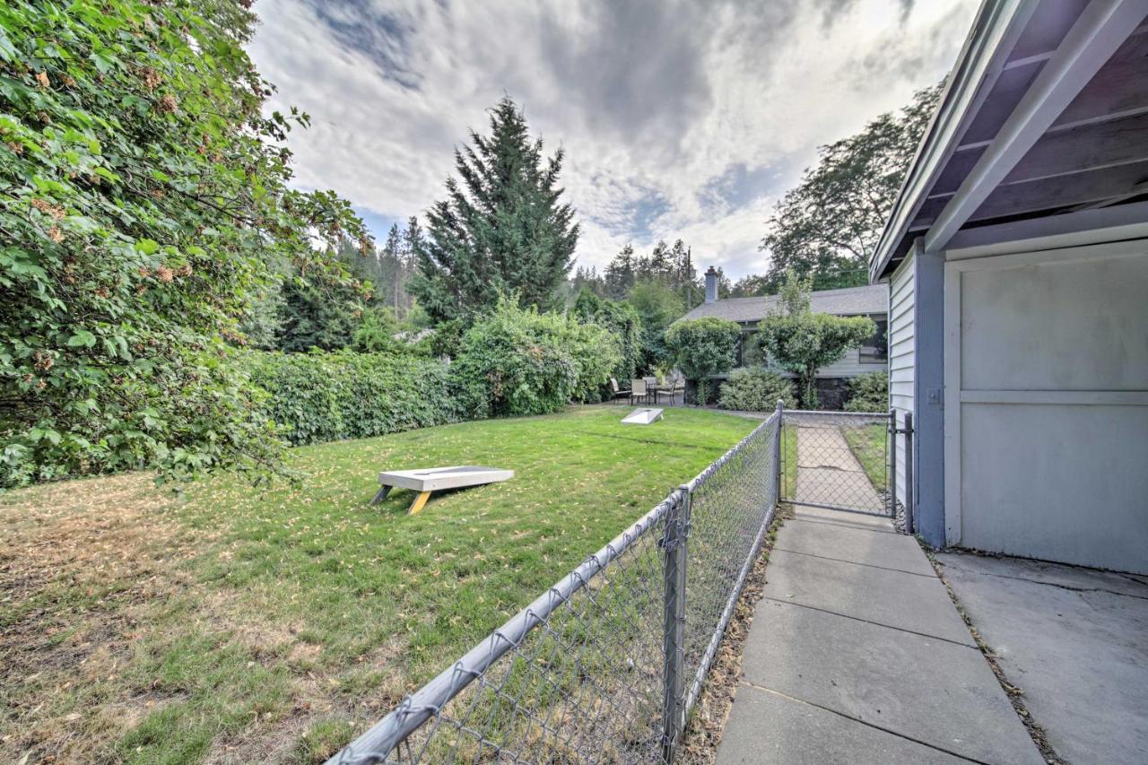 Bright And Airy Liberty Lake Abode With Backyard! المظهر الخارجي الصورة